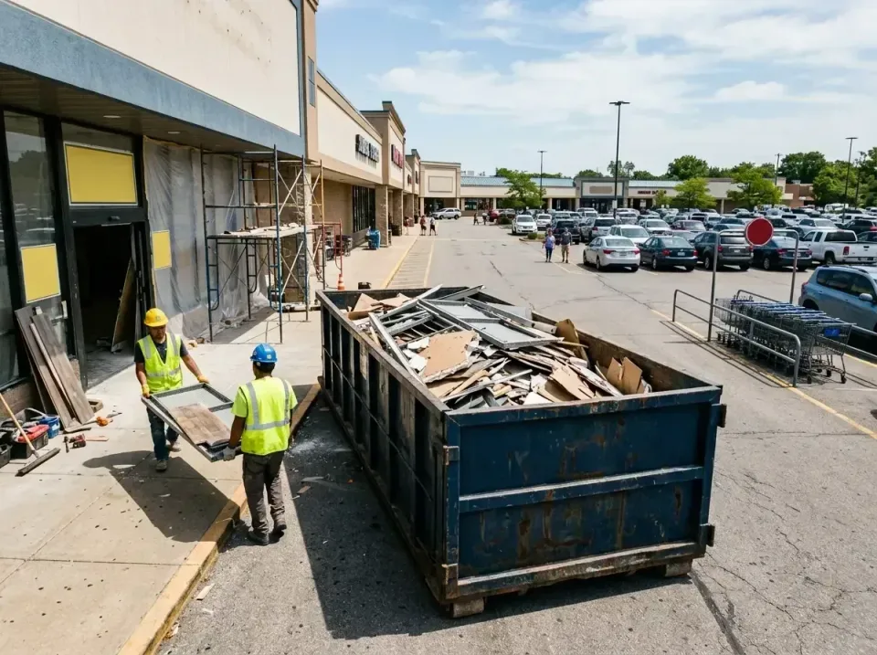retail-store-renovation-debris-003 — frequently asked questions, Roll-off Dumpster Rentals in Lewisburg, TN